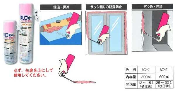 発泡ウレタンフォーム（ノンフロン） 600ml  121150020