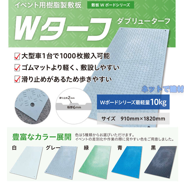 ウッドプラスチック　Wターフ
