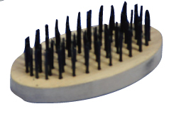 ワイヤーブラシ　小判型 (10個)  231550030