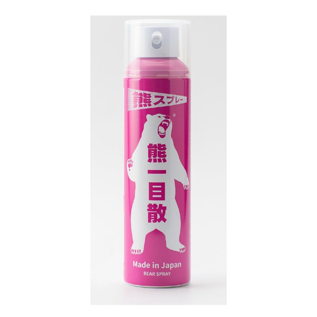 熊スプレー 熊一目散 280ml バイオ科学 熊撃退スプレー ホルダーなし 単品 国産 日本製