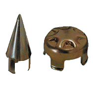 単管打込み金具　先端 120本 141220020