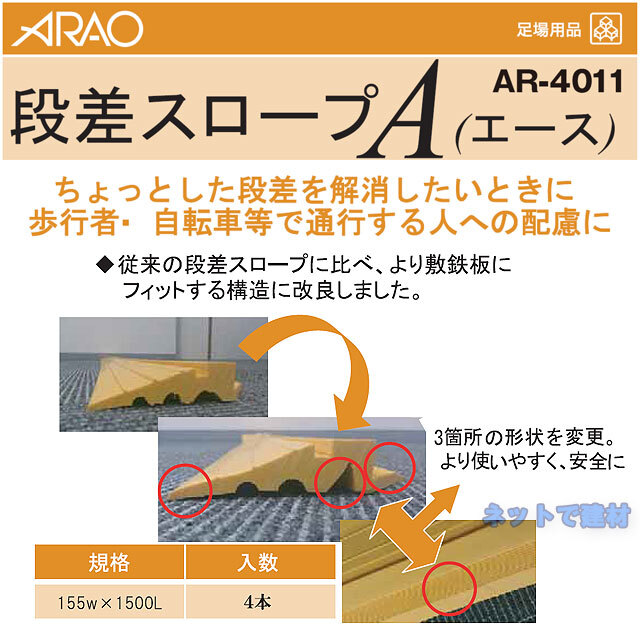 段差スロープA