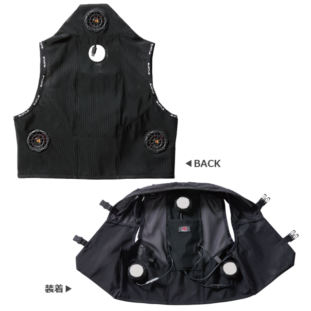 新品】BURTLE アイスクラフト氷冷 ペルチェベスト IC101S