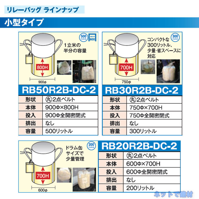 リレーバッグ 200L RB20R2B-DC-2