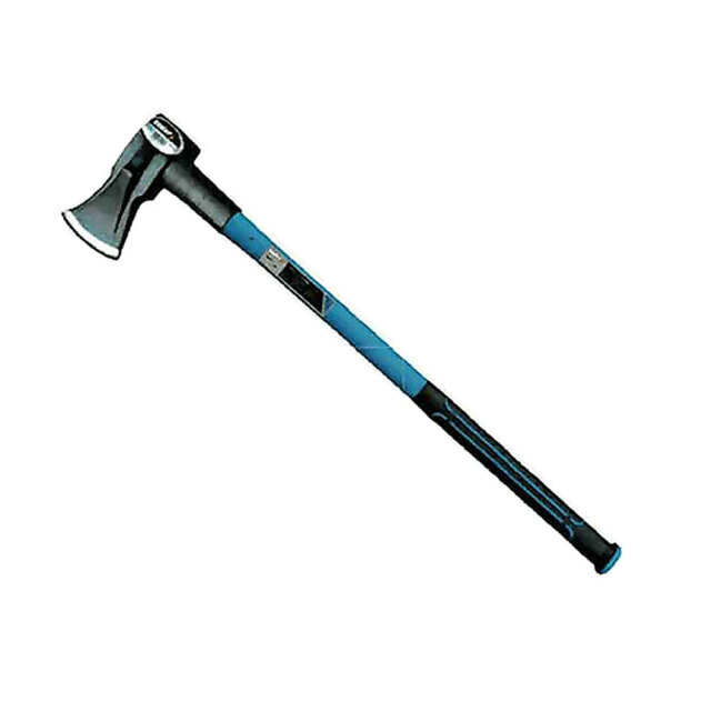 薪割り斧  強化型 910mm 4本 セット シンセイ ヘッド重さ3.7kg　白背景