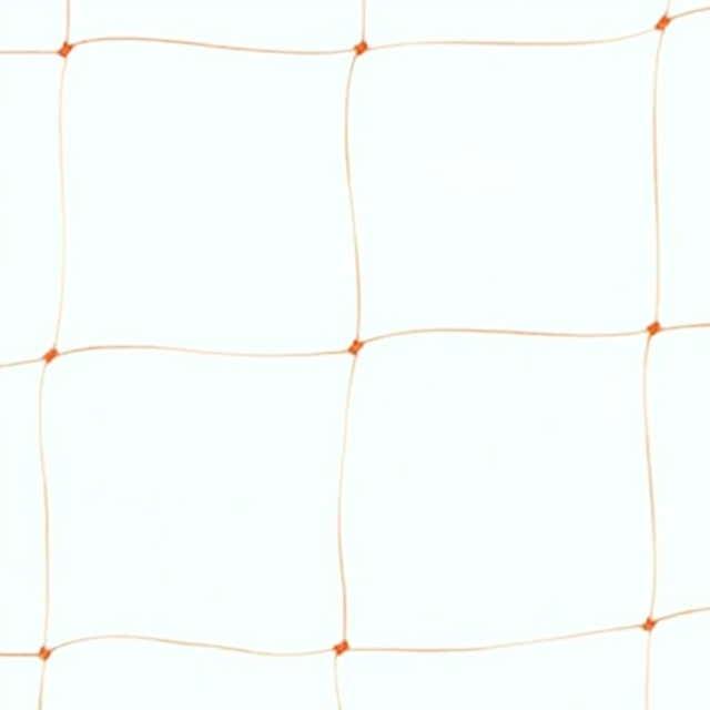 防鳥網 オレンジ 1m × 54m サイド用 目合30mm 400デニール