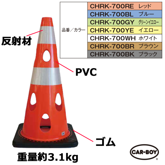 穴あきコーン  カーボーイ