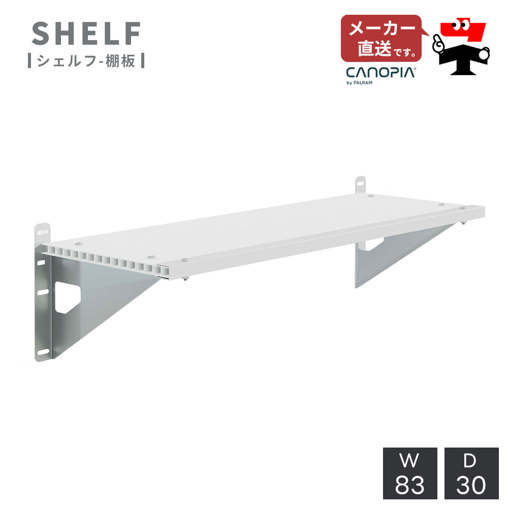 シェルフ【83cm×30cm】パルラム社 棚板 ルビコン スカイライト