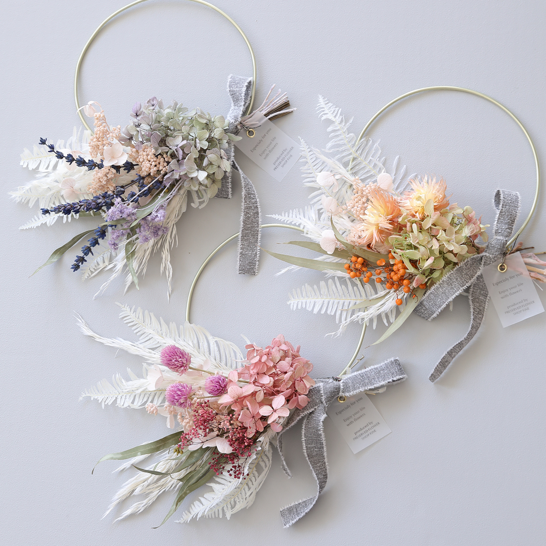 プリザーブドフラワー/アレンジメント/リース/ルミエール/ギフト/プレゼント/春/インテリア