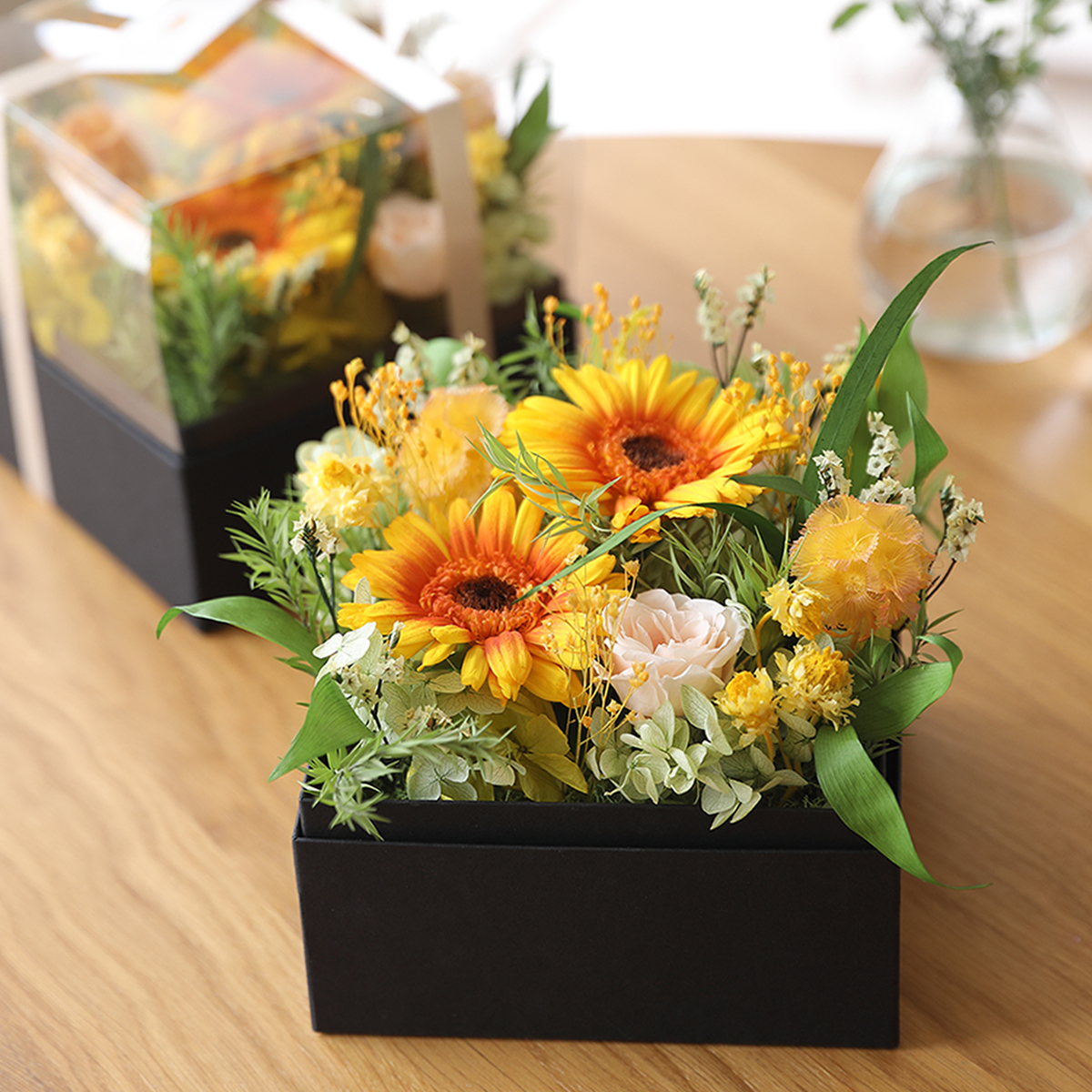 夏/プリザーブドフラワーアレンジメント