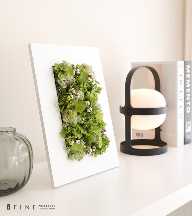 グリーンハート - プリザーブドフラワー 母の日 2025 ギフト 壁 飾り