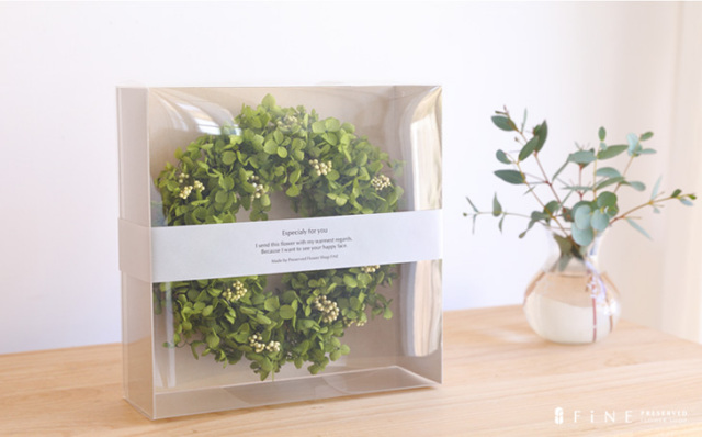 ギフト/花/プレゼント/リース/誕生日/結婚祝い/開店祝い/新築祝い/引越し祝い/インテリア/女友達/枯れない観葉植物ミニおしゃれ/アナベル