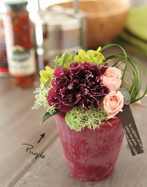 クレア - プリザーブドフラワー 母の日 2025 ギフト 送料無料