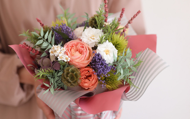 開店祝いプリザーブドフラワー/パヴォーネ【送料無料】結婚祝い/ギフト/花/プレゼント/誕生日/結婚祝い/開業祝い