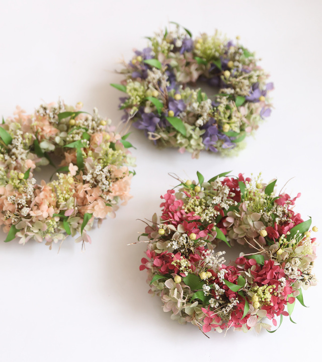 プリザーブドフラワー/リース/花/女性/誕生日プレゼント/女友達/誕生日/プレゼント/スフレリース/フラワーリース/おしゃれ/誕生日祝い/