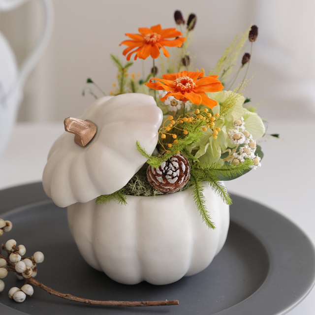 ハロウィンポティロン - ハロウィン・ハロウィン・飾り秋・アレンジ