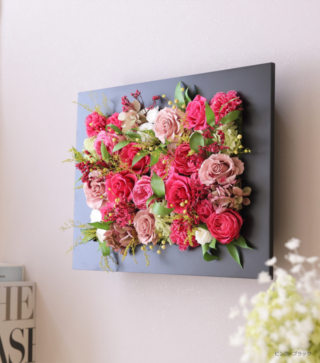 プリザーブドフラワー/フレームアレンジ/誕生日/記念日/開店祝い/新築祝い/結婚祝い/ギフト/プレゼント