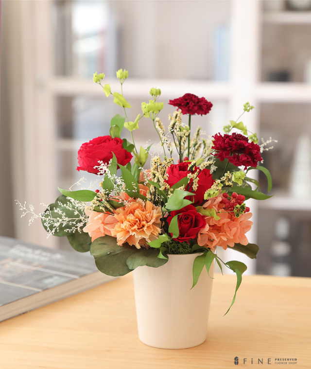 ギフト/プリザーブドフラワー/アレンジメント/ローズ/ギフト/プレゼント/インテリア/ウェディング