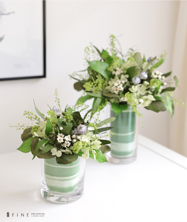 プリザーブドフラワー/アレンジメント/ナチュラル/シャンペトルブーケ/インテリア/ギフト/プレゼント