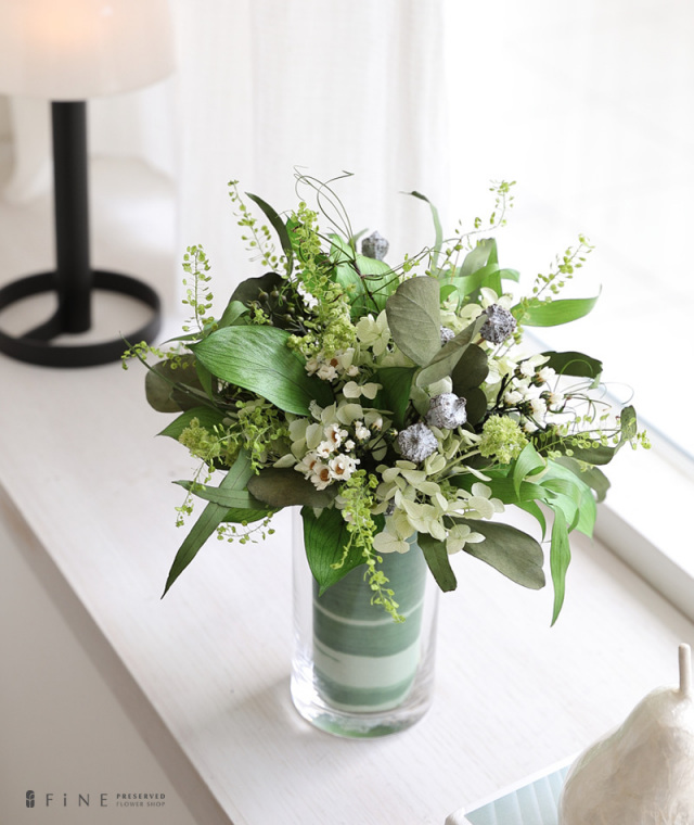 プリザーブドフラワー/アレンジメント/ナチュラル/シャンペトルブーケ/インテリア/ギフト/プレゼント/インテリア