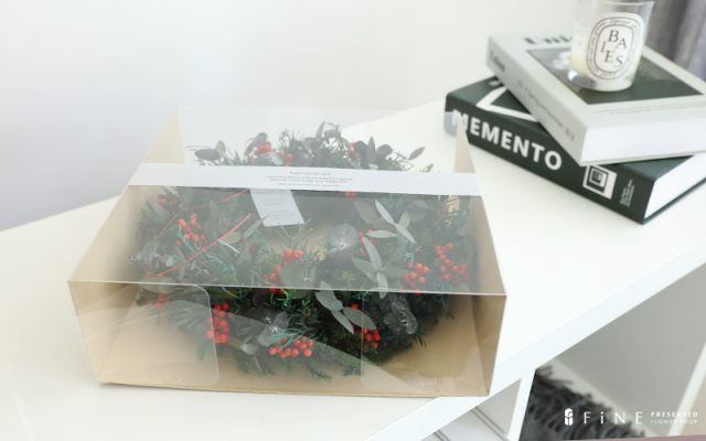 プリザーブドフラワー/ギフト/クリスマス/パーティ/ディスプレイ/インテリア/ユーカリ