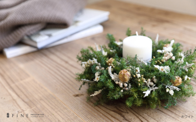 プリザーブドフラワー/ギフト/クリスマス/パーティ/ディスプレイ/インテリア/クリスマスカラー