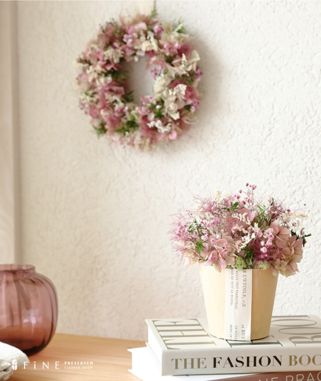 プリザーブドフラワー/アレンジメント/プリュム(plume)/ギフト/プレゼント/春/インテリア