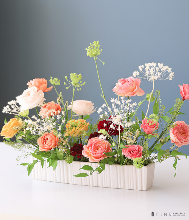 ピューレ - プリザーブドフラワー プレゼント ギフト 花 誕生日 お祝い