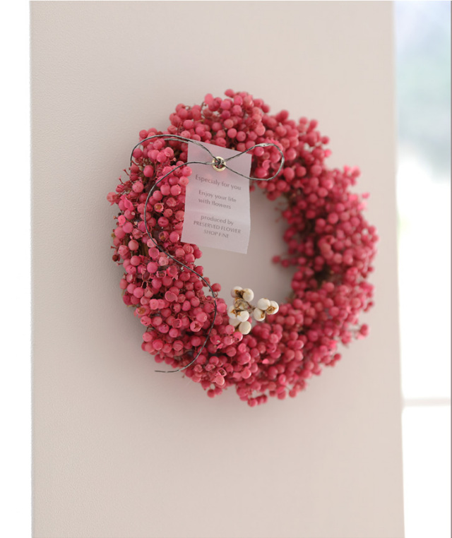 プリザーブドフラワー/アレンジメント/リース/ギフト/プレゼント/春/インテリア