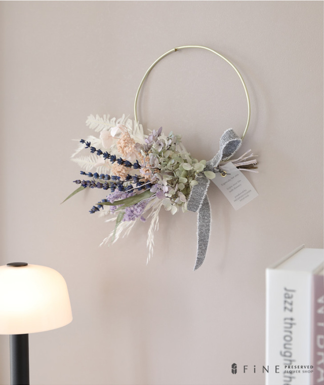 プリザーブドフラワー/アレンジメント/リース/ルミエール/ギフト/プレゼント/春/インテリア