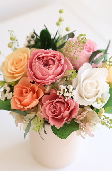 ラヴィ/プリザーブドフラワー/アレンジメント/ギフト/プレゼント/ローズ/インテリア