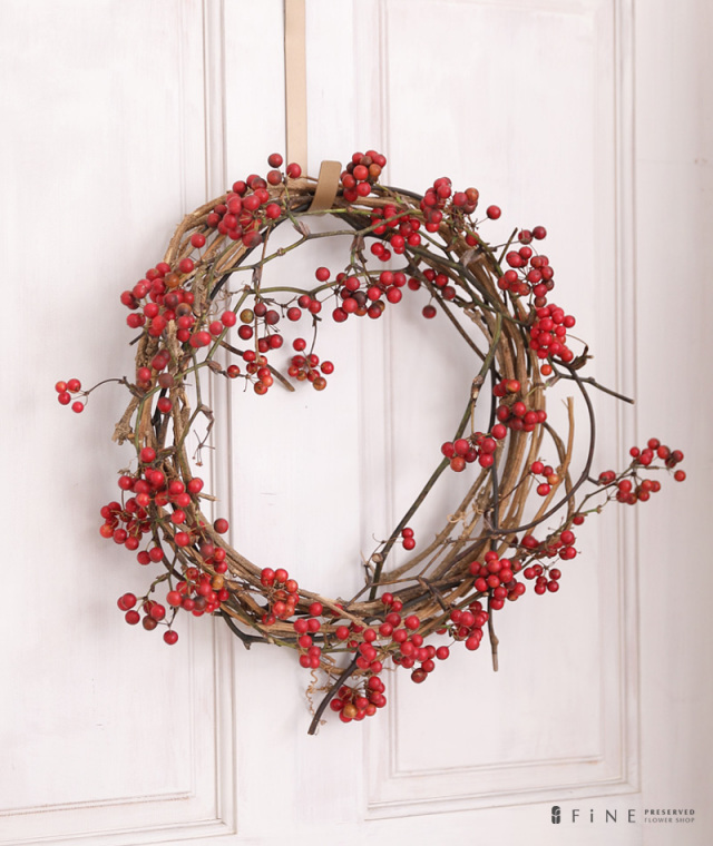 サンキライリース｜クリスマス/リース/ギフト/プレゼント/ナチュラル  