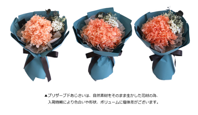 いちごみるく】プリザーブド 紫陽花 花材 8色セット