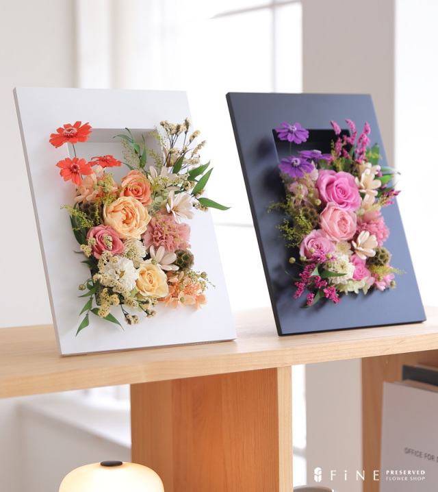 パメラ - プリザーブドフラワー 母の日 2025 ギフト 結婚祝い 結婚式