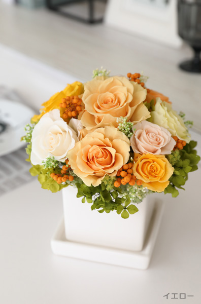 プリザーブドフラワー/アレンジメント/ローズ/プリンセスローズ/ギフト/プレゼント/インテリア