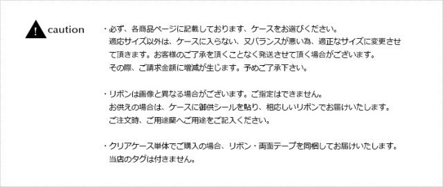 クリアケースL2サイズ