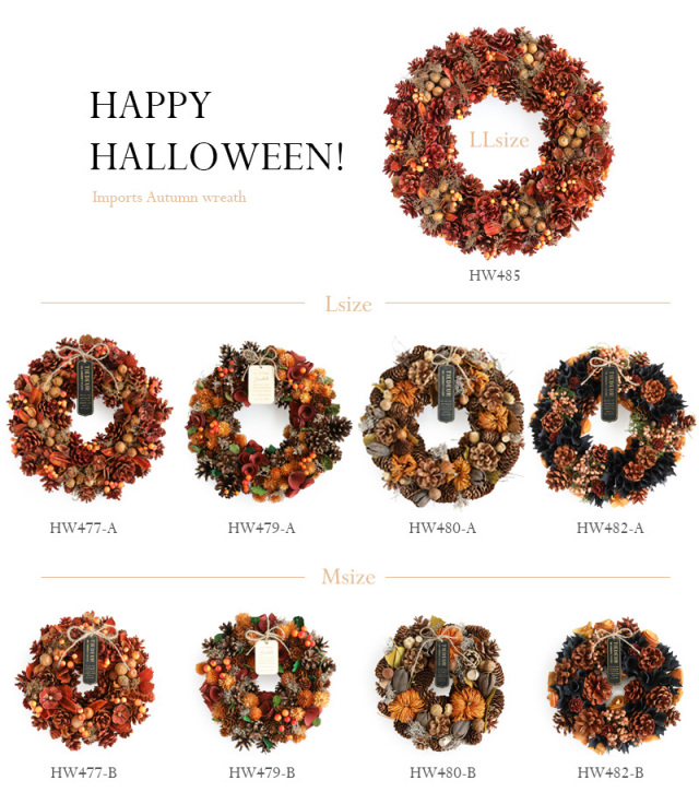 ドライリース/輸入リース/オータムリース/ナチュラルリース