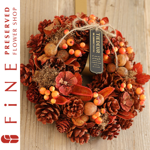 オータム輸入リース【Mサイズ】/ハロウィン/秋/ドライリース