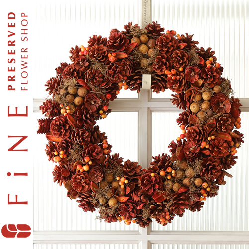 オータム輸入リース【LLサイズ】/ハロウィン/秋/ドライリース