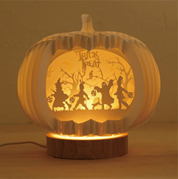 ハロウィン切り絵ライト/ハロウィン/パーティ