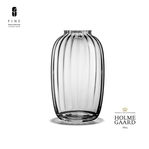 HOLMEGAARD オーバルベース(クリア)H17.5cm｜ギフト/プレゼント