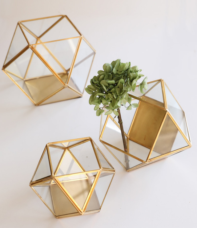 BRASSフレーム ガラスケース（M）(107781)