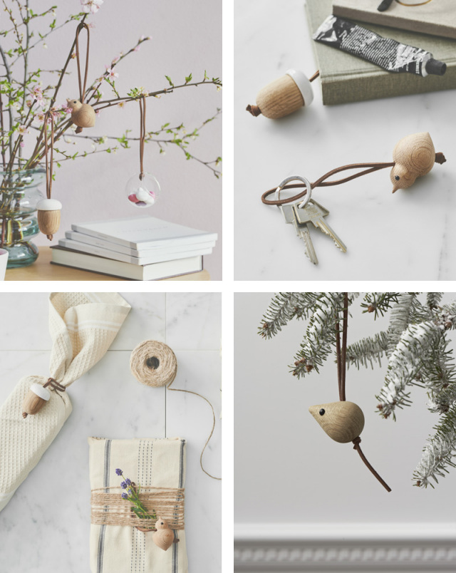 オーナメント/木製/クリスマス/インテリア/北欧