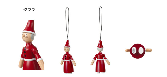 オーナメントサンタ/クリスマス/サンタ/インテリア/北欧