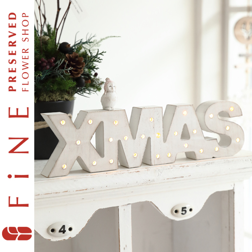 クリスマス/christmas/インテリア/ウッド/LED/店舗装飾