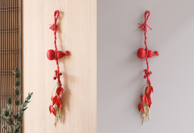 迎春/迎春アレンジメント/迎春飾り/お正月/お正月飾り/和風/和花/プリザーブドフラワーアレンジメント