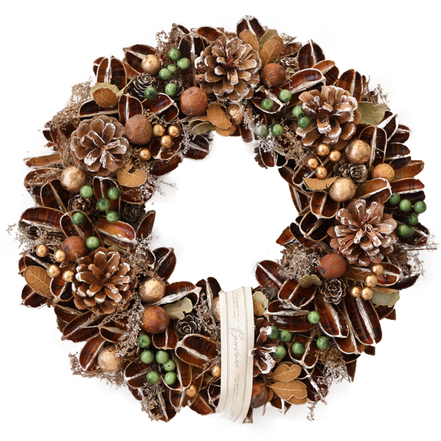 入手困難】クリスマス☆輸入☆リース☆玄関用