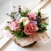 アンナ/プリザーブドフラワー/アレンジメント/ギフト/プレゼント/ローズ/インテリア