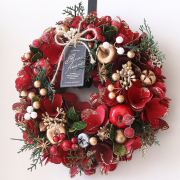 クリスマス輸入リースMサイズ【送料無料】