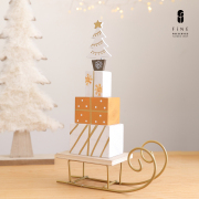 クリスマス雑貨／クリスマスウッドオブジェ・ソリ